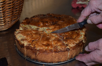 Mmm vers gebakken appeltaart...goed begin van 2020!!