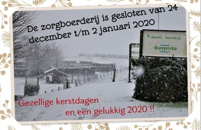 Kerst en oud&nieuw periode 2019-2020