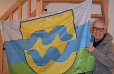 De eerste vlag van het Land van Maas en Waal is binnen!!